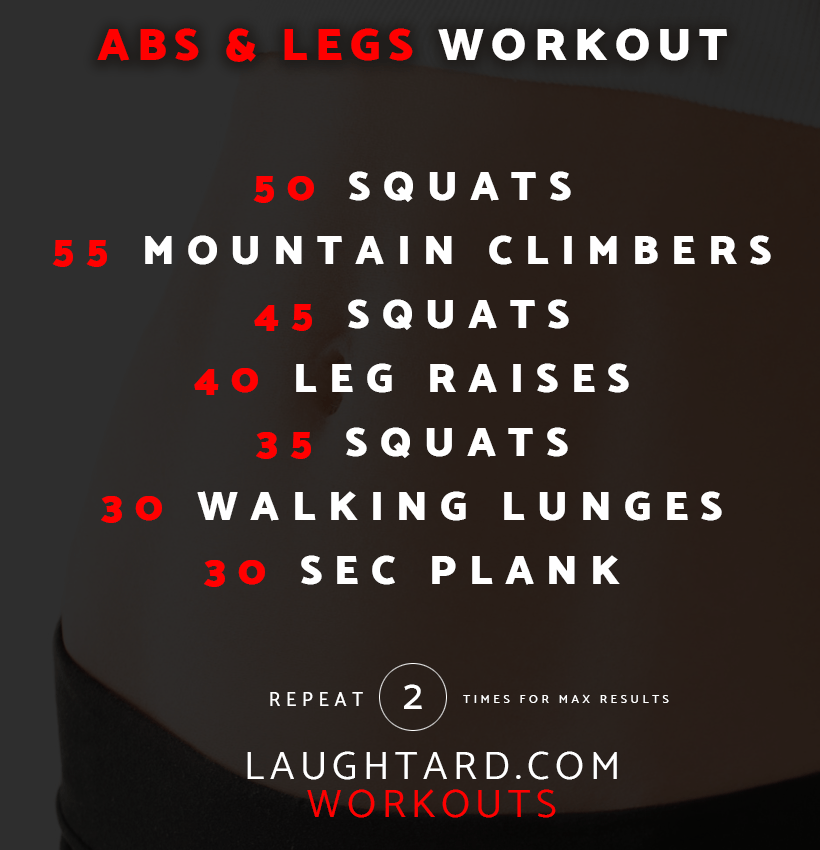 Abs & Legs Workout