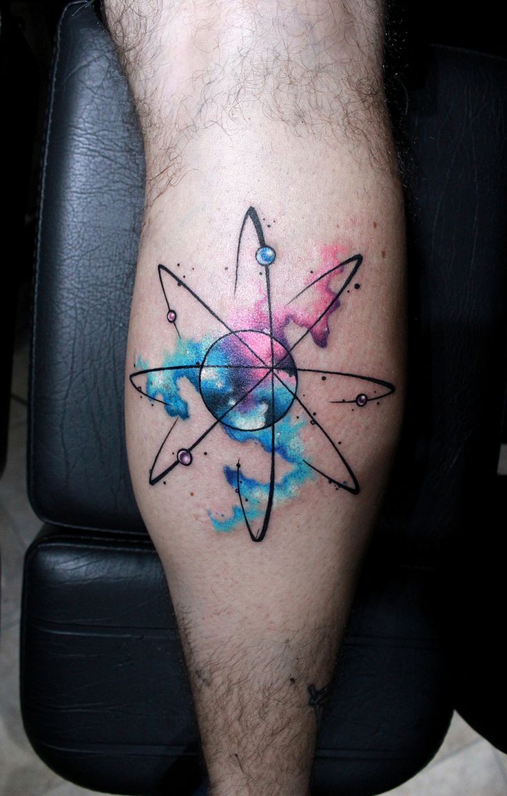 45 Really Awesome Galaxy Tattoos 1991184140