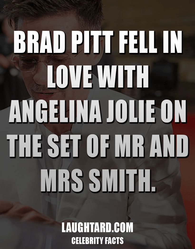 Fact About Brad Pitt & Angelina Jolie